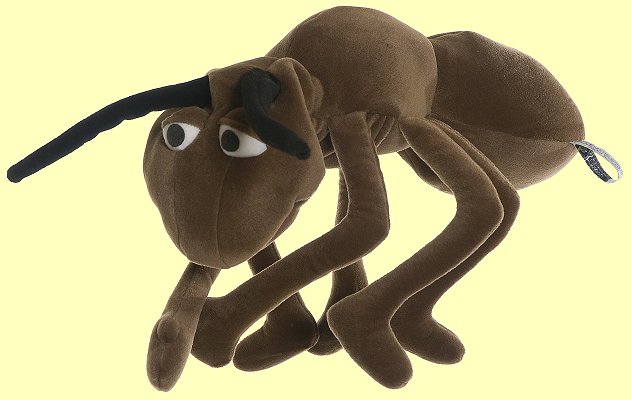 Handpuppe Ameise Anton Living Puppets W131 - Normalbild