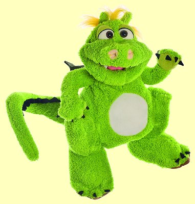 Handpuppe Drache Filippo Living Puppets W210 - Normalbild
