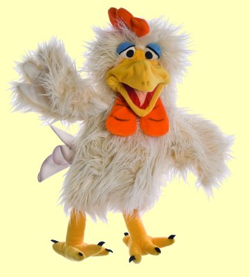 Handpuppe Hahn Heini Living Puppets W140 - Normalbild