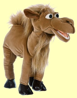 Handpuppe Kamel Kalle Living Puppets W122 - Normalbild