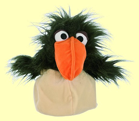 Handpuppe Rabenbaby im Ei Living Puppets W106 - Normalbild