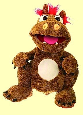 Handpuppe Olli das Drachenbaby Living Puppets W220 - Normalbild