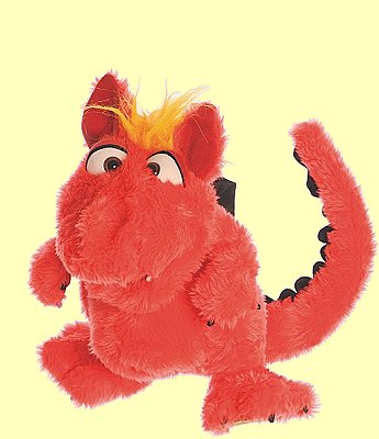 Handpuppe Drache Elsa Living Puppets W469 - Normalbild