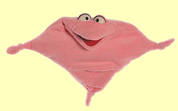 Wunschtraumkuschelmuschelkissen rosa klein W465 - Normalbild