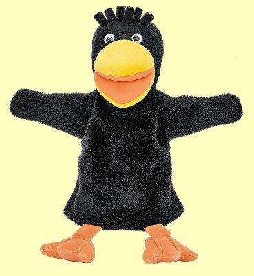Handpuppe Rabe Sterntaler 36051 - Normalbild
