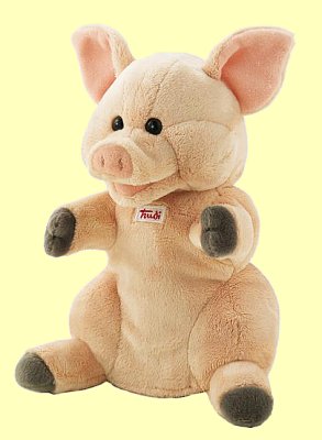 Handpuppe Schwein 25cm Trudi 29912 - Normalbild