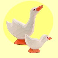 Gans Kopf hoch neu Ostheimer - Normalbild