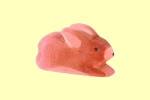 Hase braun gefleckt klein Ostheimer - Normalbild