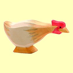Huhn ocker lang Ostheimer - Normalbild