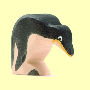 Pinguin Kopf tief Ostheimer - Normalbild