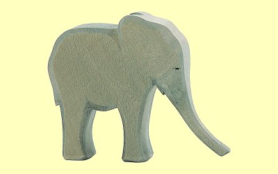 Elefant gro� R�ssel gestreckt Ostheimer - Normalbild