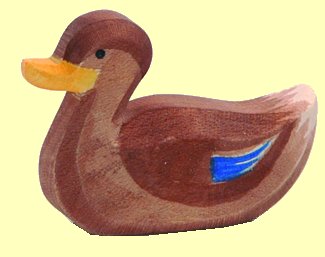 Ente schwimmend neu Ostheimer - Normalbild