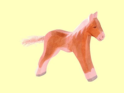 Haflinger Fohlen Ostheimer - Normalbild