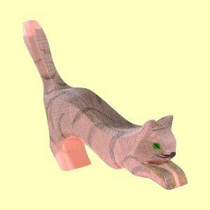Katze springend neu Ostheimer - Normalbild