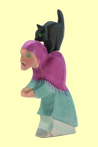 Hexe mit Katze Ostheimer - Normalbild