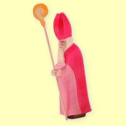Sankt Nikolaus mit Stab Ostheimer - Normalbild