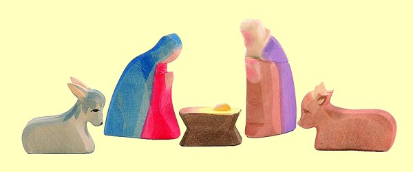 Mini Heilige Familie 5 teilig Ostheimer - Normalbild