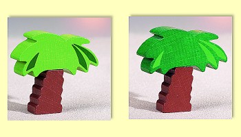 Krippenfigur Haba Palme hellgr�n und Palme dunkelgr�n - Normalbild