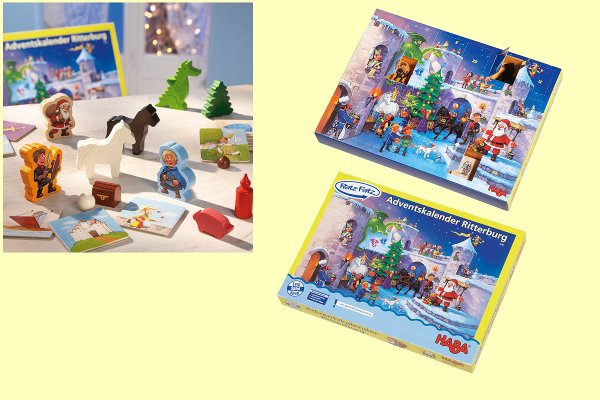 Adventskalender Ratz Fatz Ritterburg Haba 4780 ab 3 Jahre - Normalbild