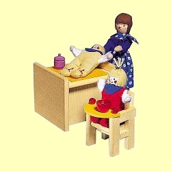 Puppenhaus Babyset Selecta 4205 - Normalbild