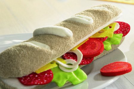 Kaufladen Baguette mit Belag Haba 3820 - Normalbild