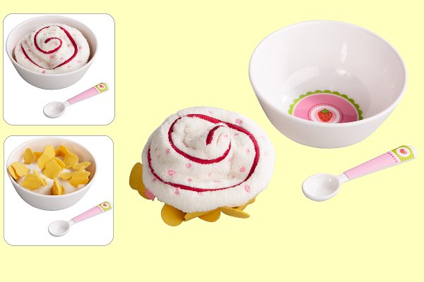 Kaufladen Biofino Cornflakes-Fr�hst�ckset Haba 3986 - Normalbild