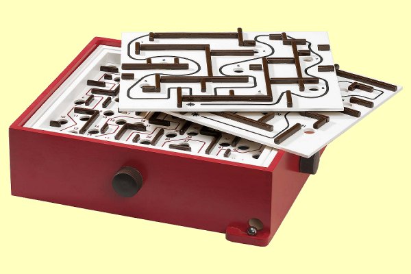 Brio Labyrinth Original rot mit �bungsplatten Brio 34020 - Normalbild