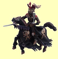 Prinz der Finsternis mit Pferd Papo - Normalbild