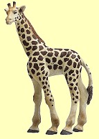 Giraffe klein Papo - Normalbild