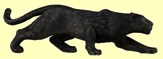 Panther schwarz Papo - Normalbild