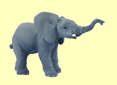 Elefantenjunges Papo - Normalbild