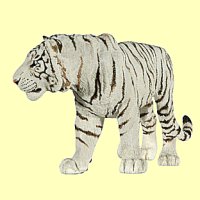 Tiger weiss Papo - Normalbild
