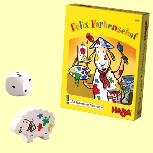 Felix Farbenschaf - das Kartenspiel Haba 4718 ab 3 Jahre - Normalbild