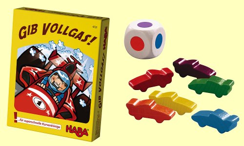 Gib Vollgas - das Kartenspiel Haba 4722 ab 5 Jahre - Normalbild