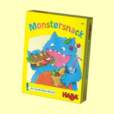 Monstersnack - das Kartenspiel Haba 4723 ab 5 Jahre - Normalbild