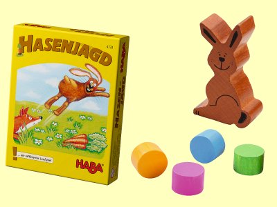 Hasenjagd Kartenspiel Haba 4733 ab 6 Jahre - Normalbild
