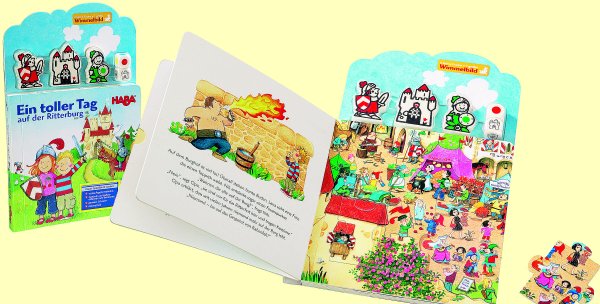 Ein toller Tag auf der Ritterburg Haba 5329 Buch und Spiel ab 3 Jahre - Normalbild