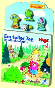 Ein toller Tag im M�rchenland Haba 5361 Spiel + Buch ab 3 Jahre - Normalbild
