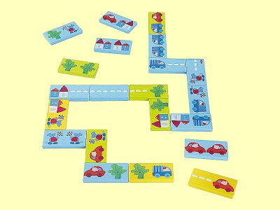 Domino Freche Flitzer Haba 2387 Haba 2 Jahre - Normalbild
