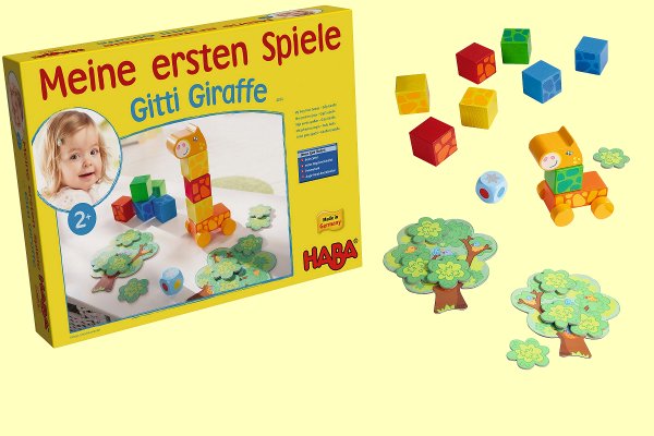 Meine ersten Spiele Gitti Giraffe Haba 4294 ab 2 Jahre - Normalbild