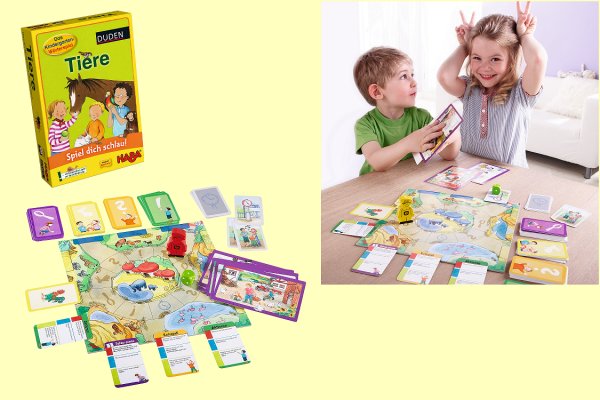 Duden Kindergarten-W�rterspiel Tiere Haba 4648 ab 3 Jahre - Normalbild