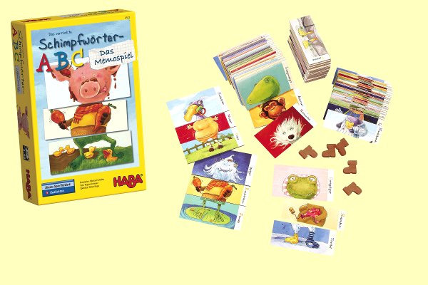 Das ver�ckte Schimpfw�rter ABC Haba 4522 ab 4 Jahre - Normalbild