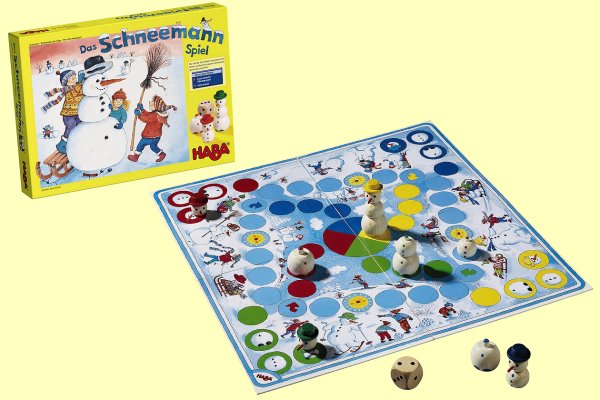 Schneemannspiel Haba 4150 ab 4 Jahre - Normalbild