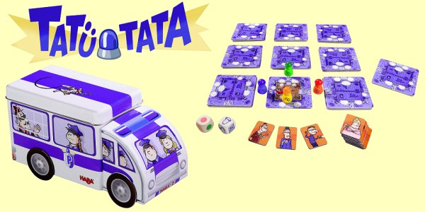 Tat�-Tata Das Polizeispiel Haba 2518 ab 4 Jahre - Normalbild