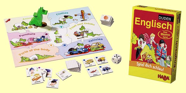 Duden Englisch - Das Memo Spiel Haba 4662 ab 5 Jahre - Normalbild