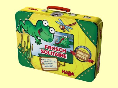 Frosch Solitaire Haba 4335 Reisespiel ab 5 Jahre - Normalbild