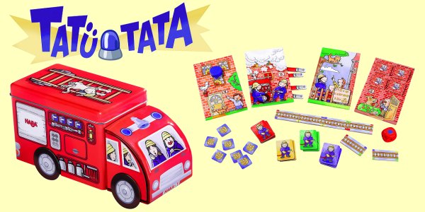 Tat�-Tata Das Feuerwehrspiel Haba 2521 ab 5 Jahre - Normalbild