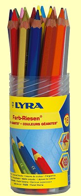 Farb-Riesen 18 St. Runddose (Lyra) - Normalbild