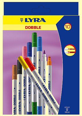 Dobble Fasermaler 10 St. (Lyra) - Normalbild