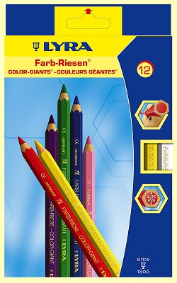 Farb-Riesen 12 St. Karton-Etui (Lyra) - Normalbild